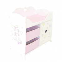 Кроватка-шкаф для кукол серии Мимими Мини, Крошка Мили