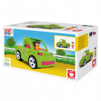 Автомобиль службы озеленения с водителем игрушка 17 см