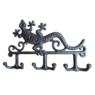 Металлическая настенная вешалка в прихожую Саламандра