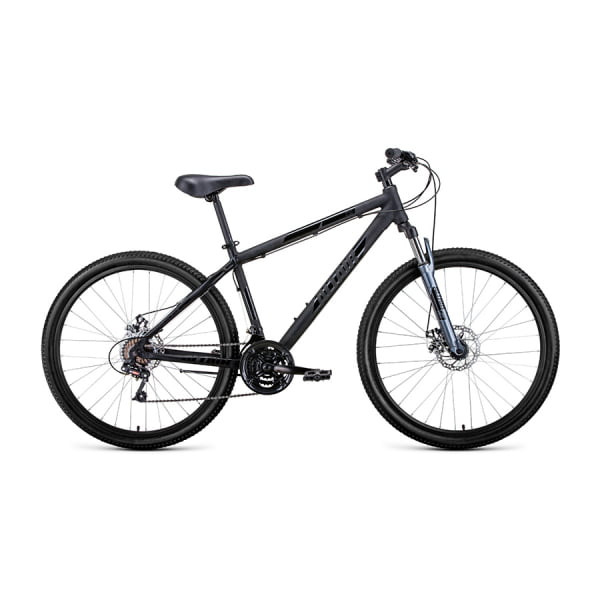 Горный велосипед 27,5" Altair AL 27,5 D 21 ск черный матовый/черный 20-21 г
