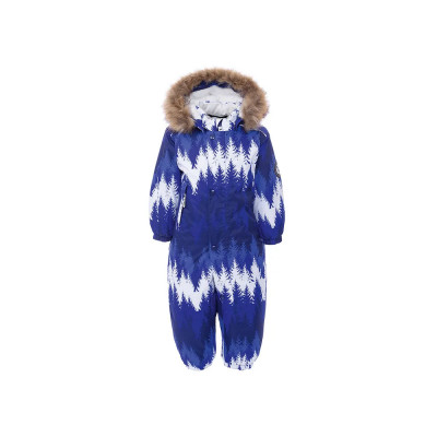 Комбинезон BJÖRKA, синий в елочку