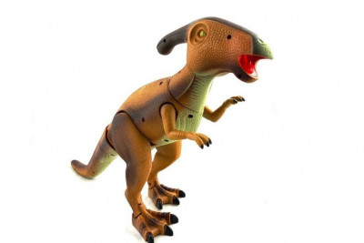 Игрушка динозавр на пульте управления The New World (световые и звуковые эффе...