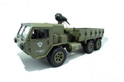 Радиоуправляемый американский военный грузовик с WiFi FPV камерой 6WD RTR мас...