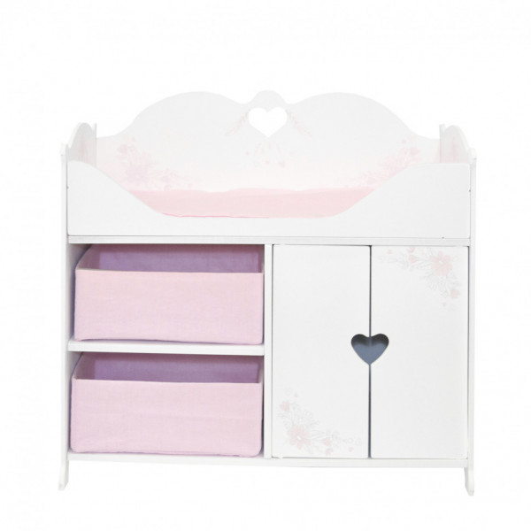 Кроватка-шкаф для кукол серия  Розали  Мини, цвет Бьянка