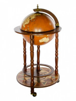 Глобус-бар напольный, диаметр сферы 33 см, Ptolemaeus