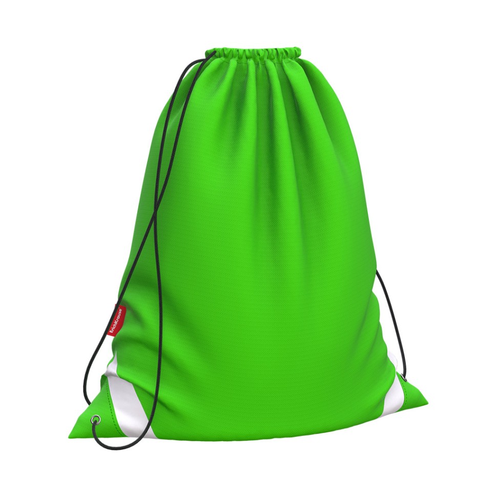 Мешок для обуви ErichKrause® 365x440мм Neon® Green