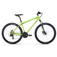 Горный велосипед 27,5" Forward Sporting 27,5 2.2 D ярко-зеленый/серебро 2022 г