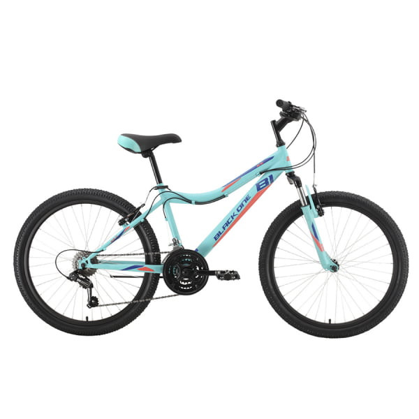 Горный велосипед Black One Ice 24 бирюзовый/синий/красныйx12"(HQ-0007052)