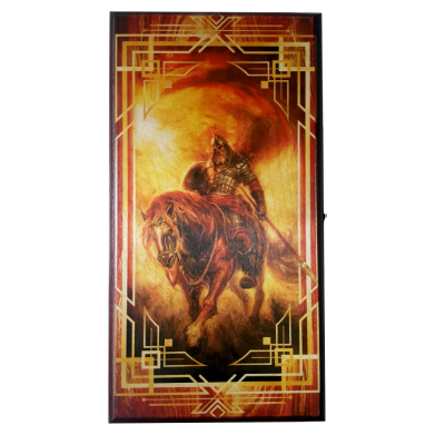 Нарды деревянные "Богатырь", размер 60 x 30 x 3.5 см