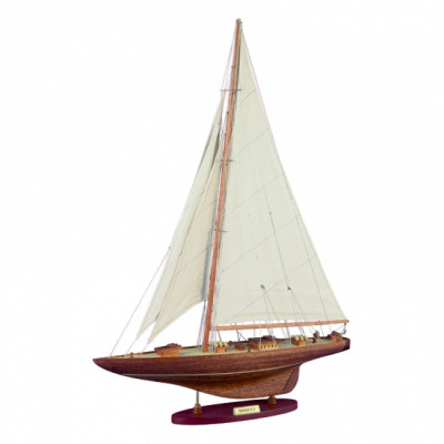 Сувенирная модель Яхта "Shamrock" 1930г., 60*76 см