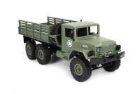 Радиоуправляемый грузовик Army Truck 6WD RTR масштаб 1:16 2.4G, цвет зеленый