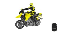 Игрушечный мотоцикл на радиоуправлении MYX 2014B1-3-YELLOW