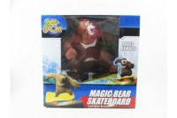 Игрушка радиоуправляемая медведь на скейтбордe Magic Bear