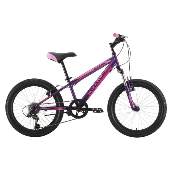 Детский велосипед Black One Ice Girl 20 фиолетовый/розовый/розовый HQ-0005361 2021-2022