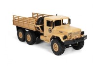 Радиоуправляемый грузовик Army Truck 6WD RTR масштаб 1:16 2.4G, цвет желтый