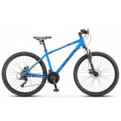 Велосипед гибрид Stels Navigator 590 MD K010 синий/салатовый