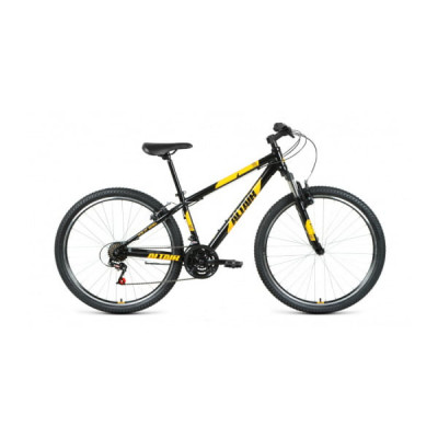 Горный велосипед 27,5" Altair AL 27,5 V 21 ск черный/оранжевый 20-21 г