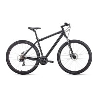 Горный  велосипед 29" Forward Sporting 29 2.1 D черный матовый/черный 2022 г 