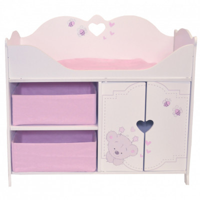 Кроватка-шкаф для кукол серия "Рони", стиль 1