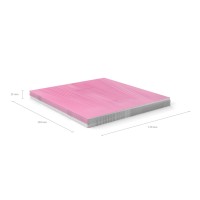 Тетрадь школьная ученическая ErichKrause® Классика Neon розовая, 12 листов, клетка  (в плёнке по 10 штук)