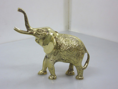 Статуэтка "Слон", латунь, размер 12х4х11 см, Индия