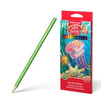 Цветные карандаши шестигранные ArtBerry® 12 цветов