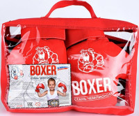 Боксерский набор для детей (перчатки + пояс победителя), в подарочной упаковке