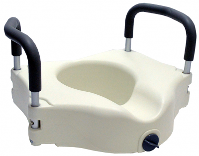 Насадка на унитаз с ручками