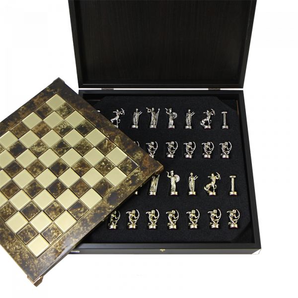 Шахматный набор Греческая Мифология, размер 36x36x3, высота фигурок 6.5 см