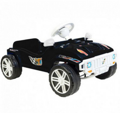 Машина педальная черная