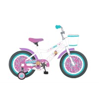 Детский велосипед хардтейл 12" Like Nastya белый/сиреневый ВНМ12210