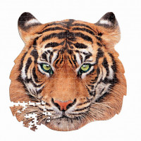 Пазл для детей "Голова тигра", 375 деталей