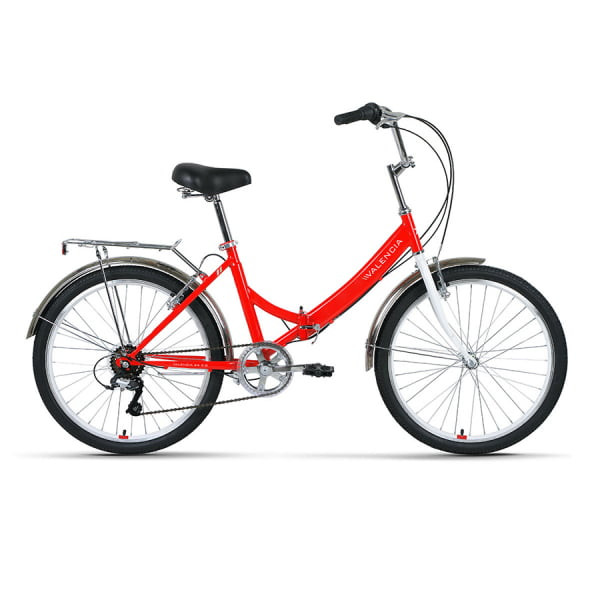 Дорожный велосипед 24" Forward Valenсia 24 2.0 2022 гx16" красный/белый RBK22FW24077