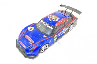 Радиоуправляемая машинка для дрифта синяя Nissan 350Z GT1:14 CS Toys, скорост...