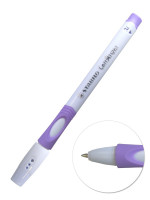 Ручка шариковая Stabilo Leftright для правшей, F, лавандовый корпус, цвет чернил: синий, блистер