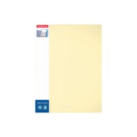 Папка файловая пластиковая с карманом на корешке ErichKrause® Matt Pastel, c 20 карманами, A4, ассорти (в пакете по 4 шт.)