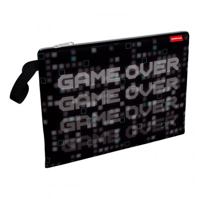 Папка текстильная на молнии ErichKrause® Game Over, A4