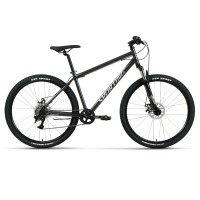 Горный велосипед 27,5" Forward Sporting 27,5 2.0 D черный/белый 2023 г
