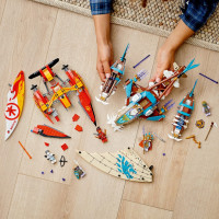 Детский конструктор Lego Ninjago "Морская битва на катамаране"