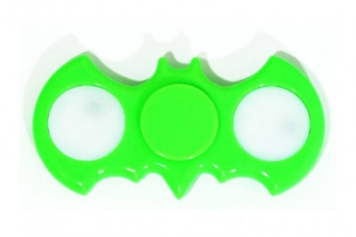 Спиннер Летучая Мышь Светящийся DIKE DK-9-GREEN Зеленый