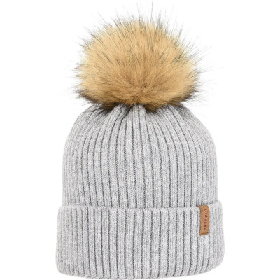 Шапка Lindberg с помпоном, размер 48-52