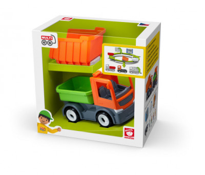 Грузовик со сменным кузовом игрушка 22 см