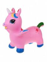 Животное-прыгун Единорог Moby Kids, розовый с крыльями, 1 400 г