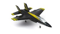 Радиоуправляемый самолет F35 Fighter 2.4G, цвет черный