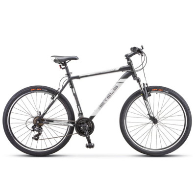 Велосипед гибрид Stels Navigator 700 V F020 чёрный/белый 27.5" (LU096005)