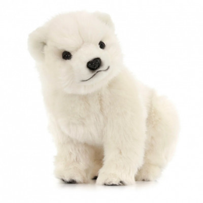 Мягкая игрушка Медвежонок белый 24см