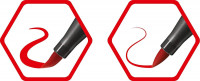 Набор фломастеров-кистей Stabilo Pen 68 Brush 24 цвета, картонный футляр
