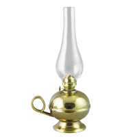 Лампа керосиновая Бочча настольная, латунь, размер 31x11x16 см