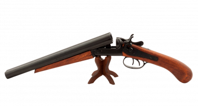 Обрез, двуствольное укороченное ружье, США, 1881 г.