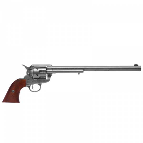 Револьвер кольт "Peacemaker"  "Миротворец", длина 46 см, калибр 45, 1873 г.
